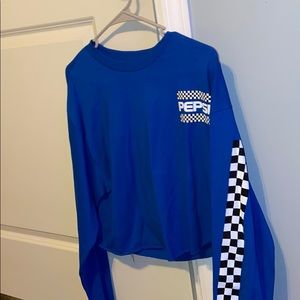Long sleeve Pepsi shirt
